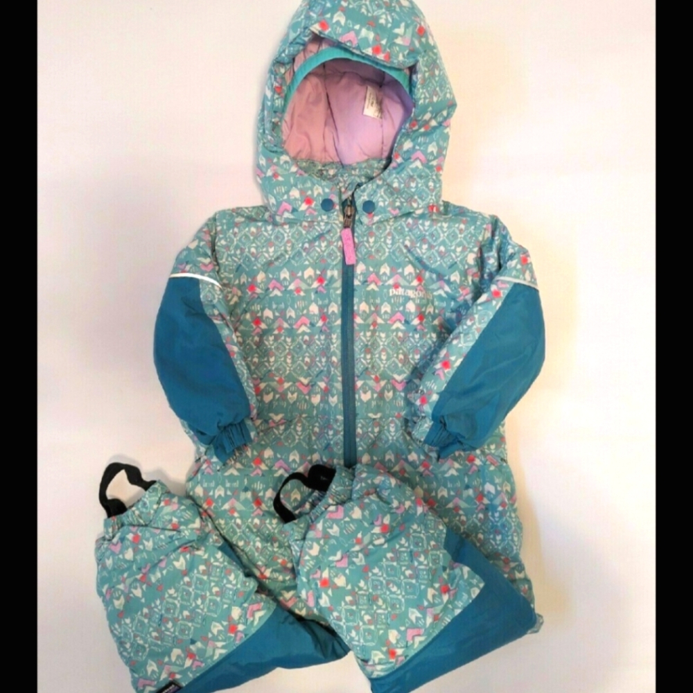 Patagonia Snow Pile One-piece Snow Suit, Size 12-18 Months